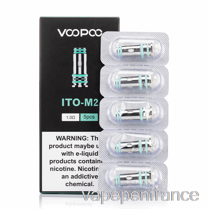 Bobines De Remplacement Voopoo Ito 1.0ohm Bobines De Maille Ito-m2 Stylo Vape